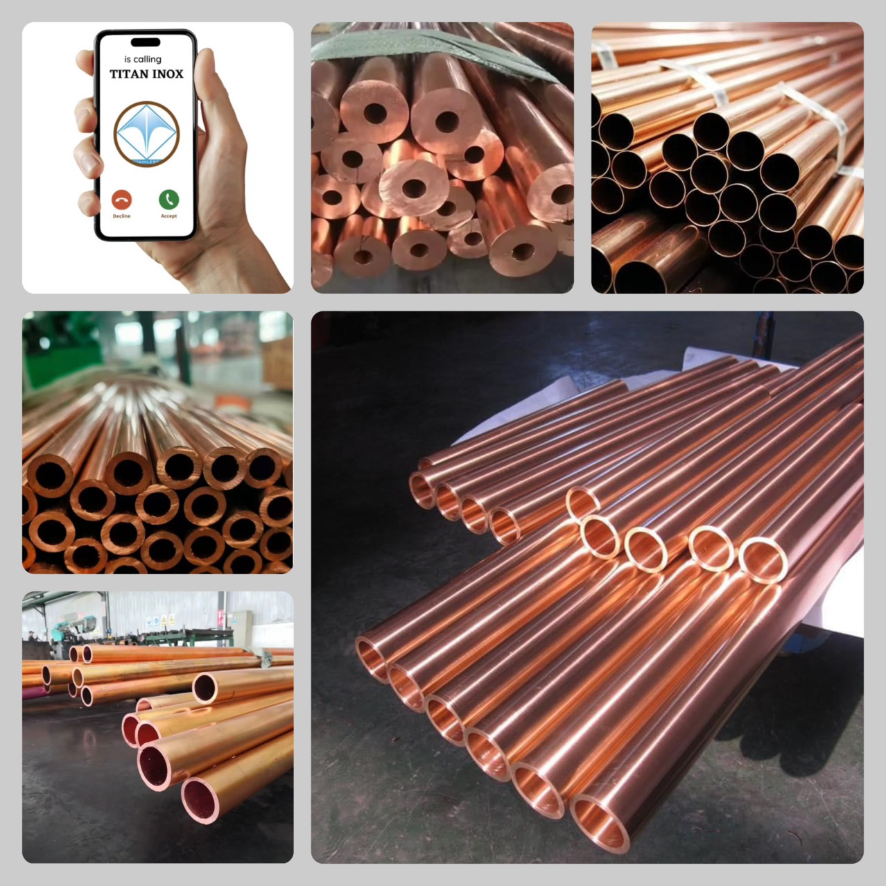 Đồng ống - Công Ty TNHH Một Thành Viên Vật Liệu Titan